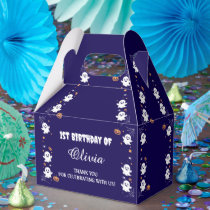 Personalized Olivia’s 1st Birthday Ghost Favor Box