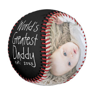 Personalized One Of A Kind Custom Made Fathers Day Baseball