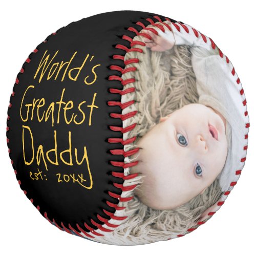 Personalized One Of A Kind Custom Made Fathers Day Softball