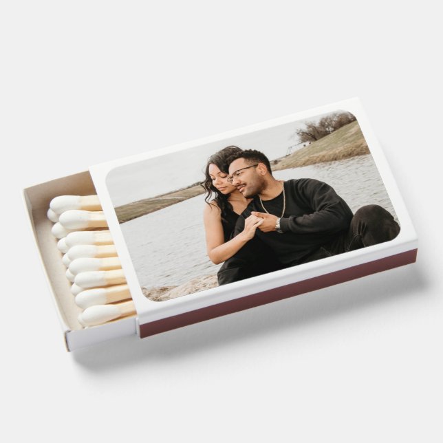 Personalized One Of A Kind Custom Made  Matchboxes (Front Open)