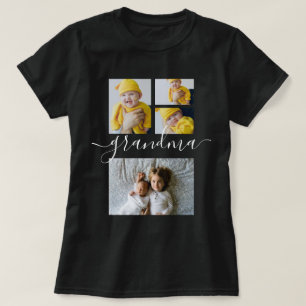 Personalized One Of A Kind Photo Collage T-Shirt