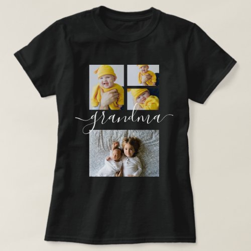 Personalized One Of A Kind Photo Collage T_Shirt