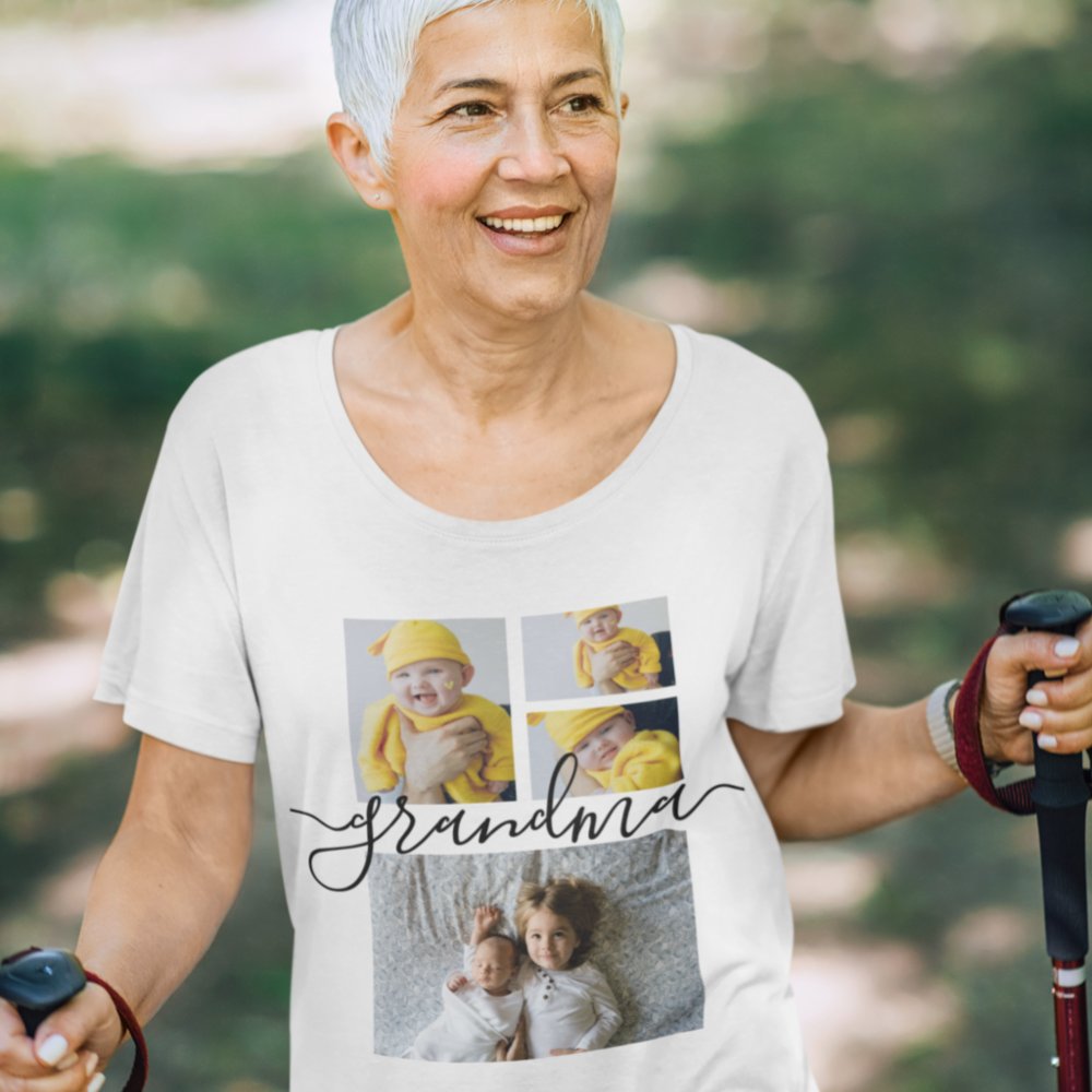 Discover Personalized One Of A Kind Photo Collage T-Shirt
