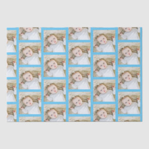 Personalized One Photo Pattern Tissue Paper
