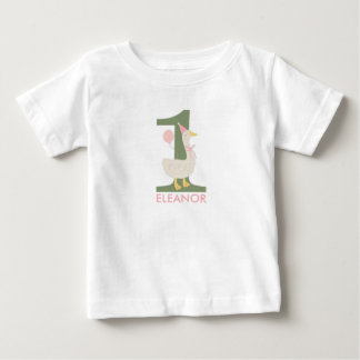 Personalized "One Silly Goose" Birthday Shirt