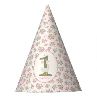 Personalized "One Silly Goose" Party Hat