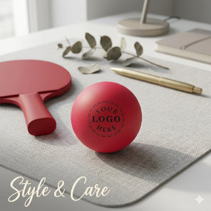 Personalized One Star Table Tennis Ball with Logo