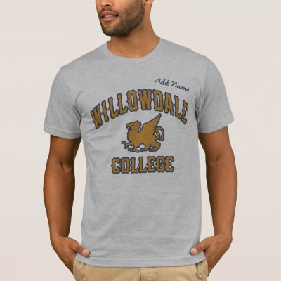 Personalized Onward | Willowdale College T-Shirt