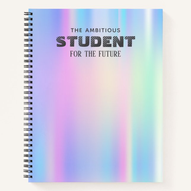 personalized opal notebook (Front)