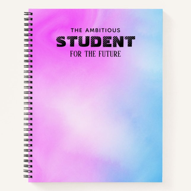 personalized opal notebook (Front)