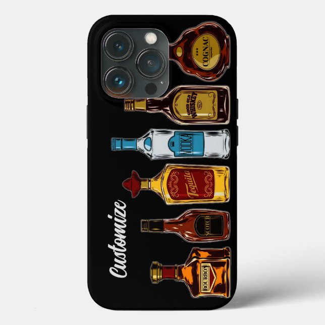 Personalized Open Bar Case-Mate iPhone Case (Back)