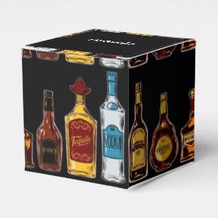 Personalized Open Bar Favor Boxes