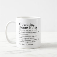 Personalized Operating Room Nurse OR Nurse Gift