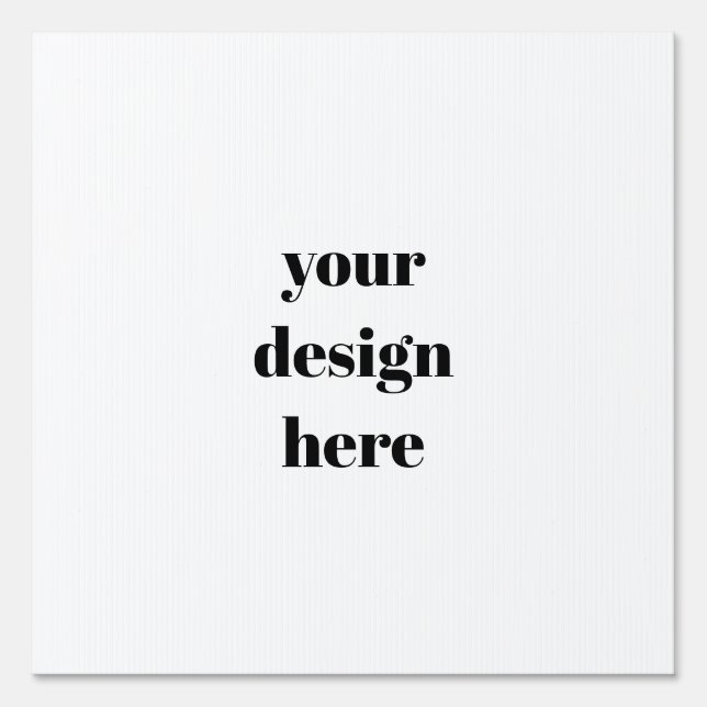 Personalized or Customize Sign (Front)