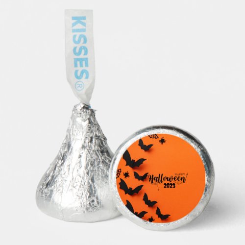 PERSONALIZED ORANGE HALLOWEEN  HERSHEYS KISSES