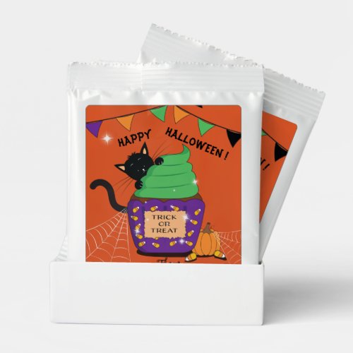 Personalized Orange Halloween Hot Cocoa Mix