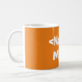 Personalized Orange Name Mug (Left)