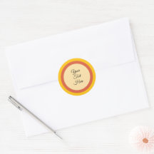 Personalized Orange Yellow Colorful Autumn