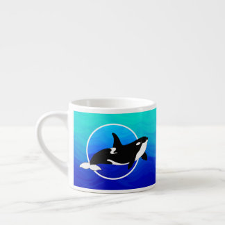 Personalized Orca Espresso Mug