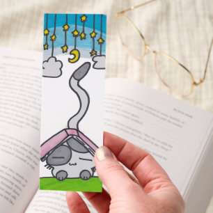 Personalized Original Fun Cute Cat Book Lover Bookmarks