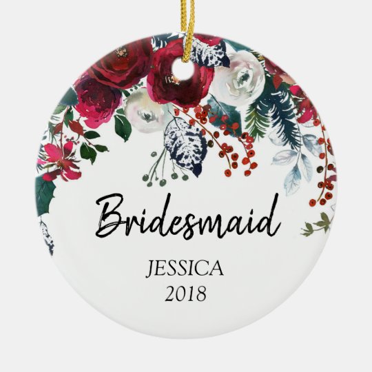 bridesmaid ornament