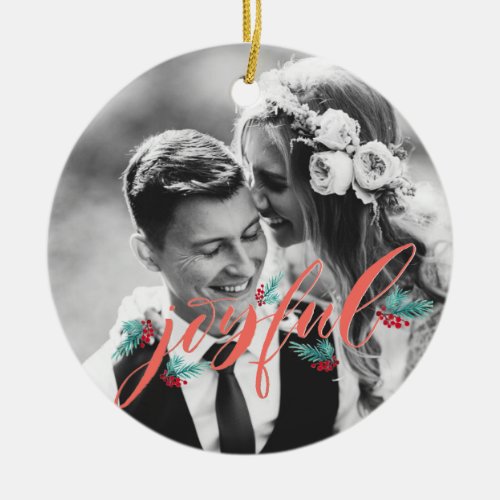 Personalized Ornament for Newlyweds