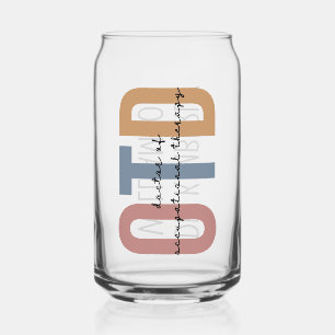 Personalized OTD Doctor of Occupational Therapy Can Glass