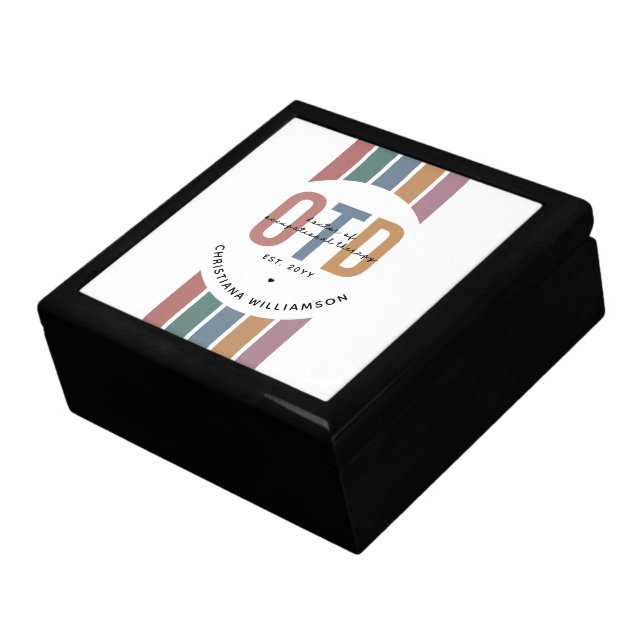 Personalized OTD Doctor of Occupational Therapy Gift Box (Side)