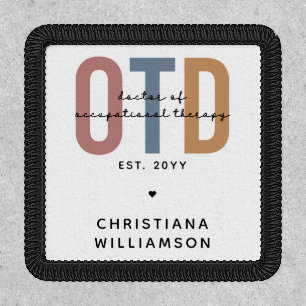 Personalized OTD Doctor of Occupational Therapy Patch