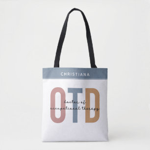 Personalized OTD Doctor of Occupational Therapy Tote Bag