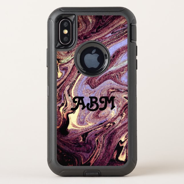 PERSONALIZED OTTERBOX iPhone X DEFENDER CASE (Back)