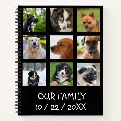Personalized Our Family 9 Photo Book