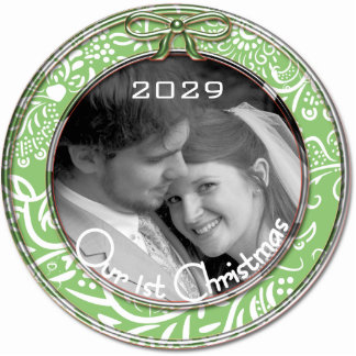 Personalized Our First Christmas Ornament