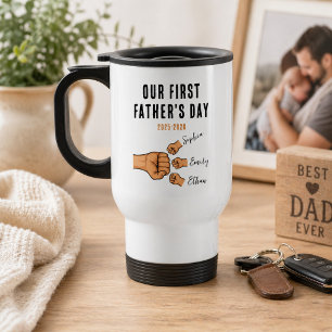 Personalized Our First Father’s Day Mug   New Dad