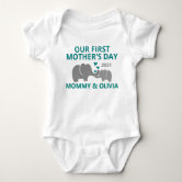 Gift For First Mother's Day New Mom Gift Baby Body Baby Bodysuit
