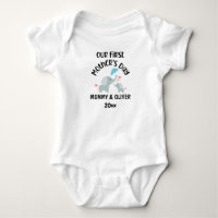 Personalized Our First Mother's Day Elephants 2025