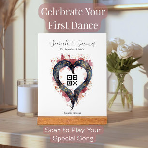 Personalized "Our Song" Wedding & Anniversary Gift Acrylic Sign