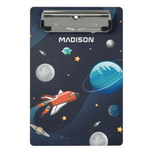 Personalized Outer Space Activity in the Galaxy Mini Clipboard