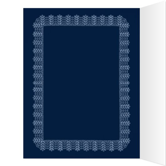 Personalized Oversized Hanukkah Photo Card (Inside (Left))