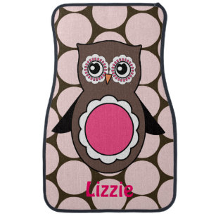 Cute Owl Interior Car Accessories Zazzle