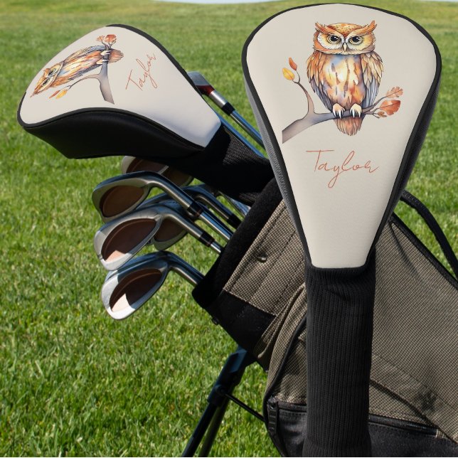 Personalized Owl Golf Head Cover (Creator Uploaded)