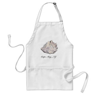 Personalized Oyster Watercolor Adult Apron