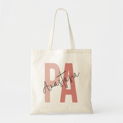 Personalized PA Nurse Physician Assistant Tote Bag