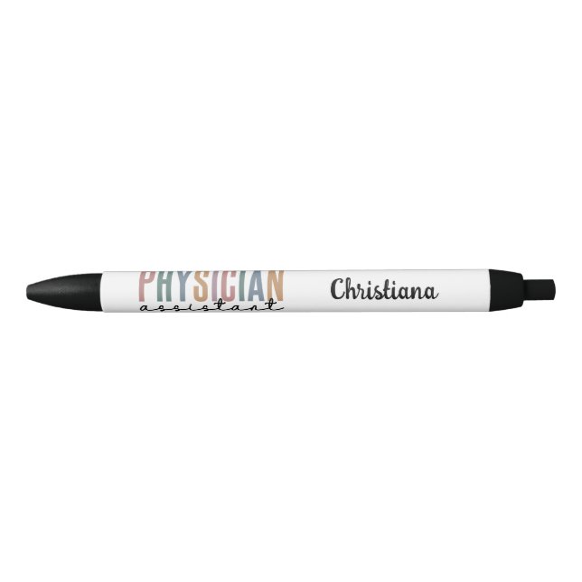 Personalized PA Physician Assistant Graduation Pen (Front)
