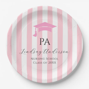 Personalized PA Physician Assistant Paper Plates