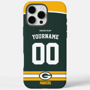 Personalized Packers Jersey American Football iPhone 16 Pro Max Case