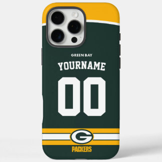 Personalized Packers Jersey American Football iPhone 16 Pro Max Case