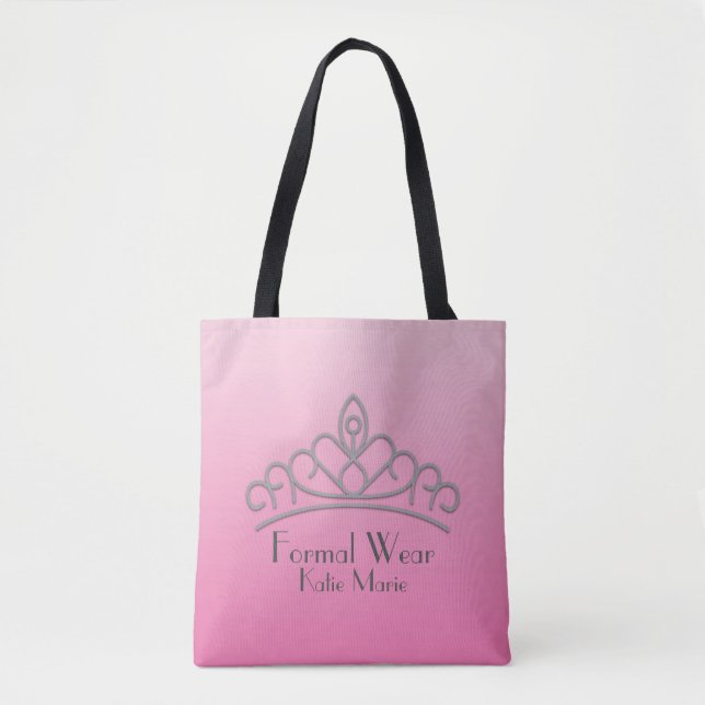 Personalized Pageant Organization Tote Bag (Front)