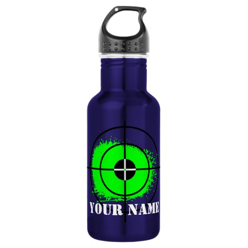 Personalized paintball sports water bottle gift