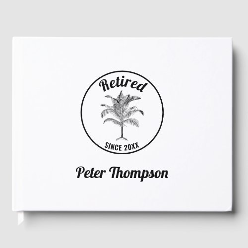 Personalized Palm Tree Retirement Memory Gift